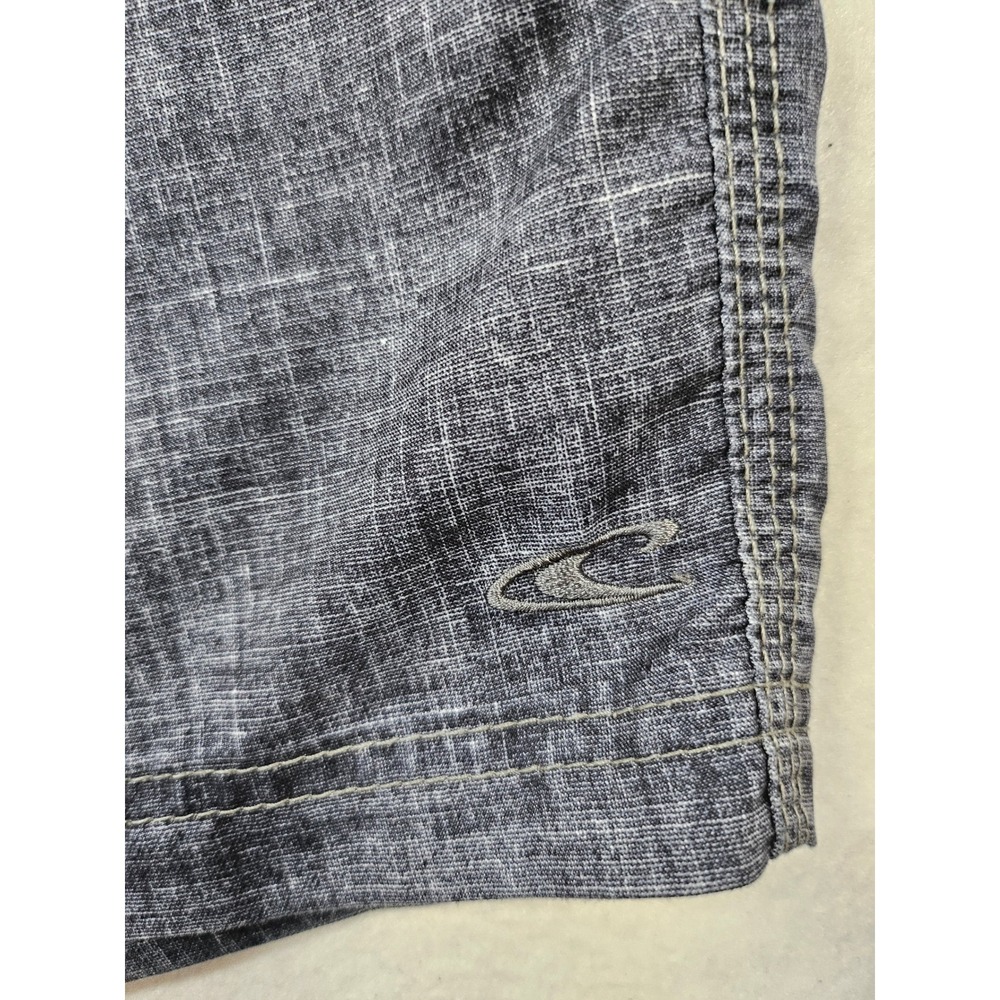 O'Neill Hybrid Shorts Mens 34 Gray Heathered Board Shorts Surf Swim Trunks - Picture 13 of 14
